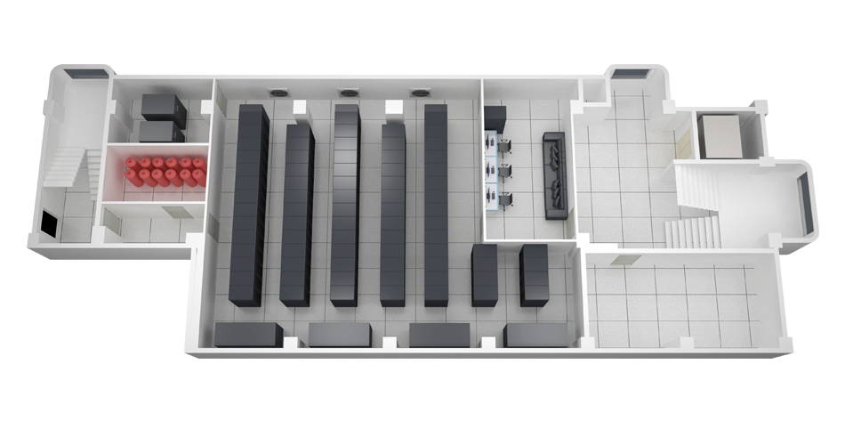 機房3D效果圖的作用，機房3D效果圖